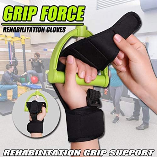 weiadinga Finger Trainer Rehabilitation Aid Gloves Fixed Force Rehabilitation Gloves Finger Grip Splint Elastic Anti-Spasticity Aid Durab