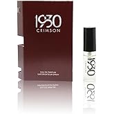 1930S Men’s Crimson Cologne by STS Ranch, Classic & Timeless Woody Spicy Fragrance with Bergamot, Juniper Berry, Black Pepper, Vetiver & Cedarwood, Warm Masculine Scent, 3 ml Tester