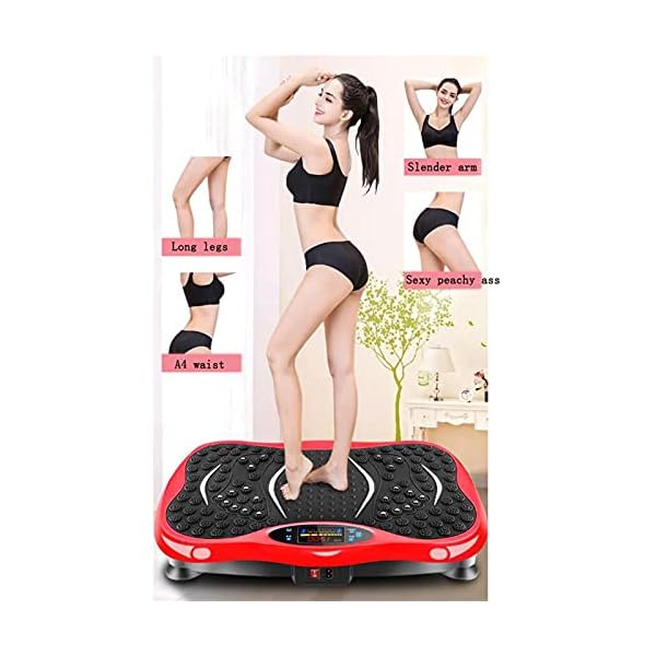 Vibration-Power-Plates-Vibration-Plate-Machine-With-Bluetooth-Speaker-Remote-Control-Vibration-Fitness-Trainer-For-Weight-Loss-Body-Toning-400lb-Max-LoadColorPurple-Vibration-Exercise-Mach Vibration Power Plates, Vibration Plate Machine With Bluetooth Speaker, Remote Control, Vibration Fitness Trainer For Weight Loss & Body Toning, 400lb Max Load(Color:Purple Vibration Exercise Mach