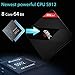 [2018 Powerful TV BOX] H96 Pro Plus Android 7.1 TV Box 3G RAM + 32G ROM Amlogic S912 Octa Core Smart BOX Dual WiFi 2.4G/5.8GHz Bluetooth 4.1 with Wireless Keyboard