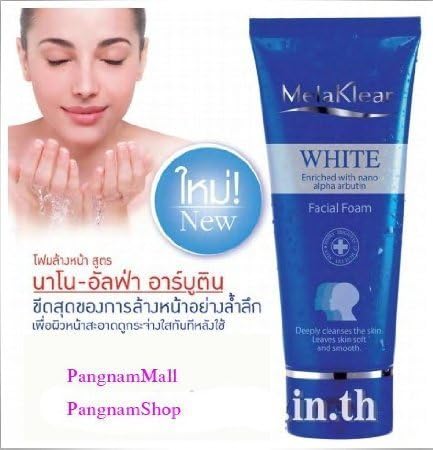 White Enriched with Nano Alpha Arbutin Facial Foam 80 G.