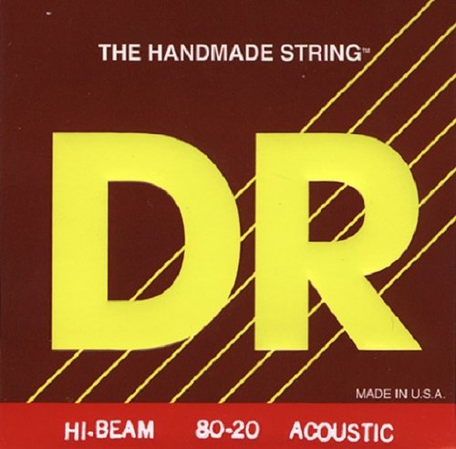 DR Strings Hi-Beam 80/20 Medium Lite Acoustic Guitar Strings