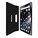 Skinomi Black Carbon Fiber Full Body Skin Compatible with Samsung Galaxy View (18.4 inch)(Full Coverage) TechSkin with Anti-Bubble Clear Film Screen Protector