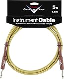 Fender Accessories 099-0820-027 Performance Series 5 Feet Instrument Cable - Tweed