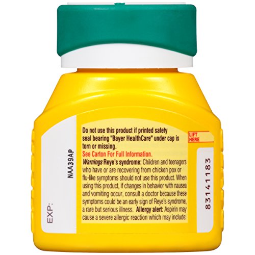 Bayer Aspirin Low Dose 81mg Tablets - Image 9