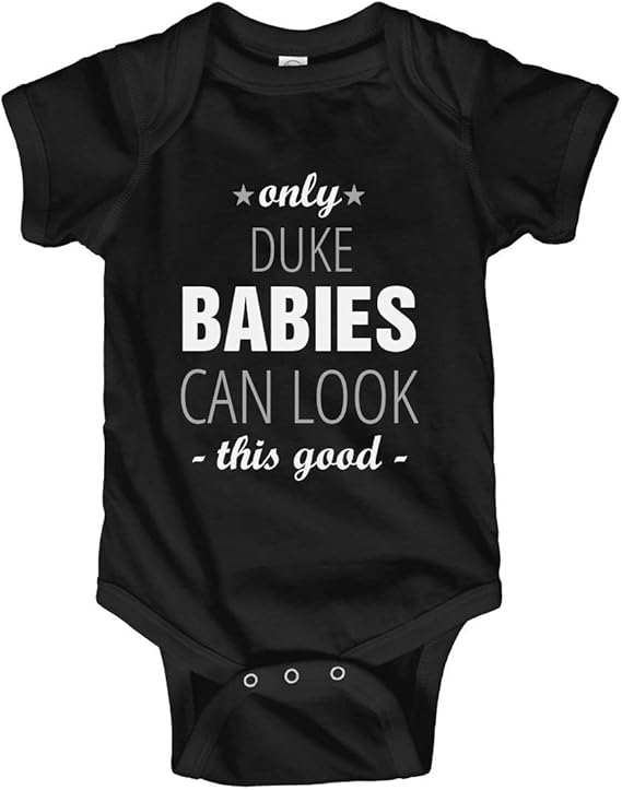 duke baby onesie
