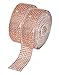 Mandala Crafts Champagne Bling Wrap Rhinestone Ribbon - 1.5 in 20 Yds Crystal Rhinestones Mesh Ribbon - Diamond Wrap Rhinestone Strips Roll for Crafts Wedding Party Decoration