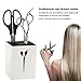 Anself Professional Hair Scissor Holder Hair Salon Tools Holder Hair Scissor Case For Barber Scissor Socket, Color Random
