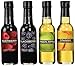 Baja Precious - Infused Balsamic Quartetto - Raspberry, Blackberry, Green Apple & Mango (Pack of 4 x 150ml)