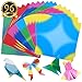 SUBANG 96 Sheets Origami Paper 15 x 15 cm with 6 Colors