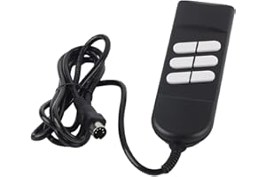 Recliner Hand Control, 5‑pin Electric Recliner Controller with 6 Button Button Straight Power Recliner Remote for Home Furnis