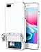 Spigen Flip Armor iPhone 8 Plus/iPhone 7 Plus Case with Durable Protection and Hidden Card Storage for Apple iPhone 7 Plus (2017) / iPhone 7 Plus (2016) - Jet White