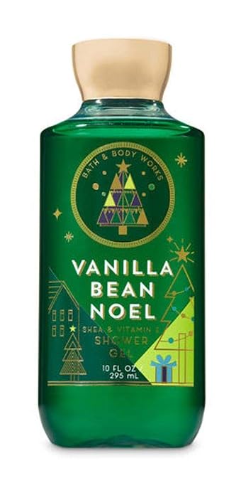Bath Body Works Shea Vitamin E Shower Gel Vanilla Bean Noel
