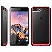 SUPCASE iPhone 7 Plus Case, iPhone 8 Plus Case, Unicorn Beetle Series Premium Hybrid Protective Frost Clear Case for Apple iPhone 7 Plus 2016 / iPhone 8 Plus 2017 (Red/Black)