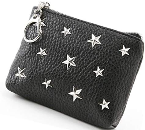 Amazon ポーチ スタースタッズ かわいい 小物入れ レディース メンズ おしゃれ ミニポーチ スター 星 ブラック 黒 ポーチ