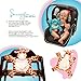 Snuggin - The Comforting Day and Night Lovey Miracle for Babies (Spotted Giraffe) - Plush Stuffed Animal Pacifier and Teether Holder