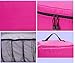 Packing Organizer Bra Underwear Storage Bag Travel Lingerie Pouch Toiletry Organizer (Black L)