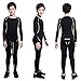 Kid’s Thermal Underwear Set Long John Skin Base Layer Tops and Bottom Moisture Wickingthumb 3