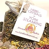 Herbs and Crystals for Yoni Steaming by Luna Rain Botanicals