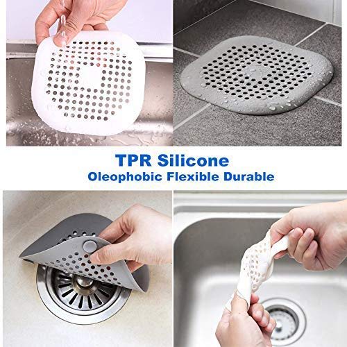 Budding Joy Drain Hair Catcher Shower Drain Hair Traps Cover Hair