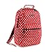 JuJuBe Be Packed Backpack/Diaper Bag, Black Ruby - Red/White Polka Dots