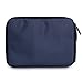 BUBM Electronics Organizer, Travel Gadget Bag for Cables, USB Drive Shuttle, External Hard Drive, Plug and More (Medium-Dark Blue)