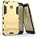 Xiaomi Redmi 4X Case DWaybox 2 in 1 Hybrid Heavy Duty Armor Hard Back Cover Case with kickstand for Xiaomi Redmi 4X / Hongmi 4X 5.0 Inch (Gold)
