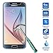 Caseguru® Galaxy S6 Screen Protector World's Best Japanese PET 9H Glass Samsung Galaxy S6 Premium Tempered Glass Screen Protector (9H Hardness 0.33mm 2.5D) Ultra HD Clear Maximum Touchscreen Accuracy