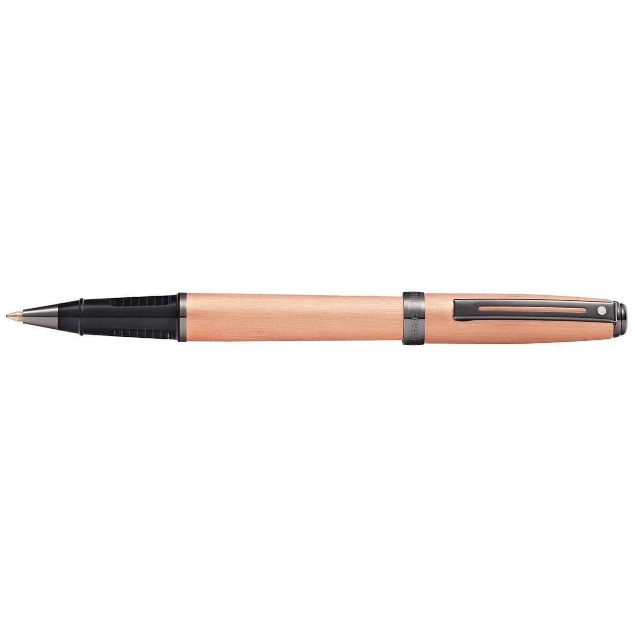 Sheaffer Prelude - Refillable Rollerball Pen, Brushed Copper, Gunmetal Tone PVD-Plated Trim