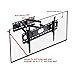 Suptek Full Motion Articulating TV Wall Mount Bracket for Most 32-60'' LED, LCD, and Plasma Flat Screen TVs/VESA up to 600x400mm / Super-Strength Load Capacity/Free Bubble Level MA5073