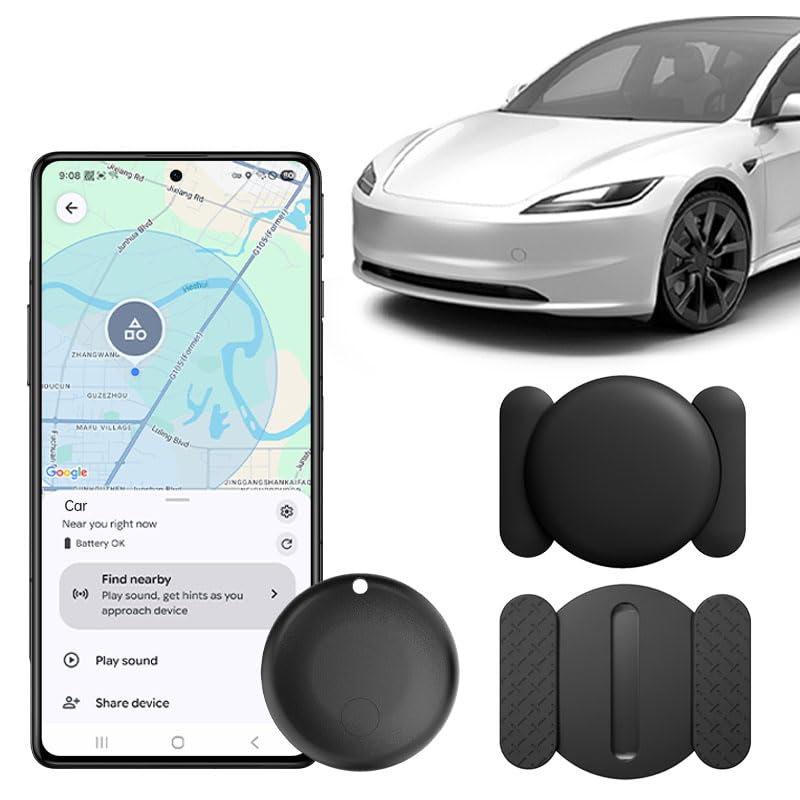 Photo 1 of (Android Only) Tracker Device for Vehicles, Car Tracker Works with Google Find Hub, Easily Find, Encrypted Location Data, Magnetic Tracking Devices for Cars Hidden, No Subscription Or Monthly Fee