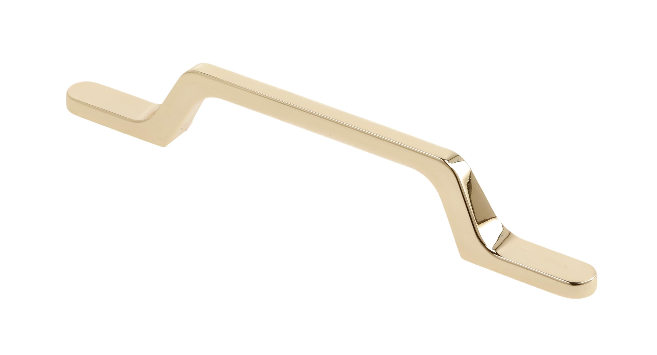 GTV - Flavio Furniture Handle - Handle Handles Furniture Handles - Hole Distance 96 mm - Zamak - Brass