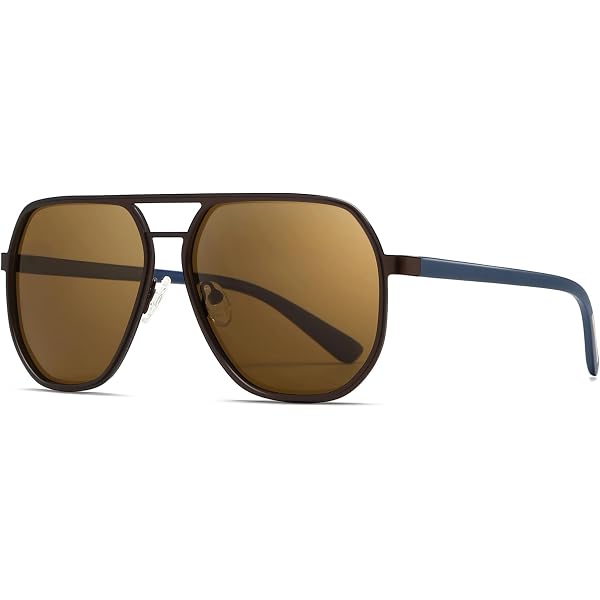 Amazon.com: Wood Bamboo Aviator Glasses Wooden Sunglasses  display picture 1