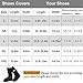 Frelaxy Waterproof Rain Boot Shoe Cover Reflector, Reusable & Foldable Rain Boots, Durable & Rainproof & Anti-Slip Rain Snow Gear Cycling Motorcycle Fishing Men Women Kids (Black, M)