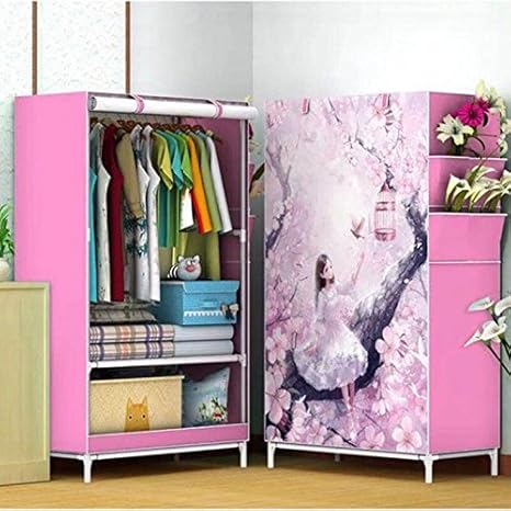 Wardrobe Organizer Storage Rack For Kids And Women Clothes