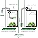 Amagabeli 6 inch Carbon Filter Odor Control 6 in Air Scrubber with Australia Virgin Coconut Activated Charcoal for Hydroponics Indoor Plants Grow Tent Room for 6” Inline Fan Combo Pre-filter Included