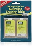 Thursday Plantation Tea Tree Chewing Sticks Cinnamon Dual Pack (200 Counts) by Nature's Plus