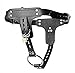 Strict Leather Premium Locking Leather Cock Ring and Butt Plug Harness