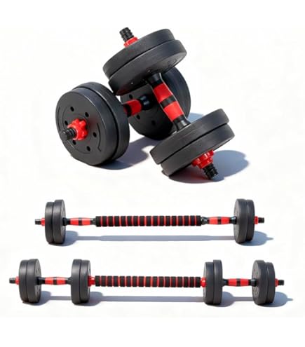 Amazon.com : 4-In-1 Adjustable Dumbbell Set with Connector(44/66