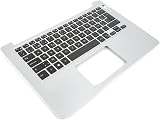 Dell Inspiron 5370 Silver Palmrest Belgian Keyboard 0265G7 Renewed