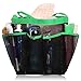Mayin Quick Dry Hanging Toiletry and Bath Organizer with 8 Storage Compartments, Shower Tote, Shower Organizer, Mesh Shower Caddy, Perfect Dorm, Gym, Camp & Travel Tote Bag, Green