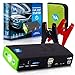 Y&A Market Multi-Function Compact Emergency Car Jump Starter: Power Bank, LED Flashlight, USB Cell Phone Charger, and Battery Adapter for Electronics with Case