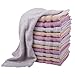 Softest Bamboo Hand Towels - Gray Kitchen Dish Bathroom Baby or Gym Towel - 100% Organic 3 Pc Luxurious Set - 3x More Absorbent than Cotton - Anti-Microbial Naturally Hypoallergenic Odor Resistant