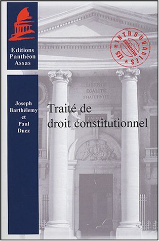 Traité de droit constitutionnel