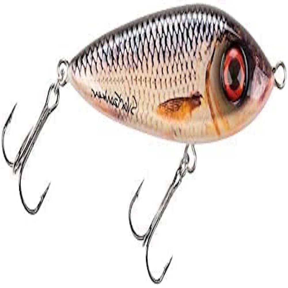 Abu Garcia Svartzonker McSnack, Fishing Hook, Hard Lures, Predator Fishing, Jerkbait Pike Lure,Unisex, Real Roach, 22g | 90mm