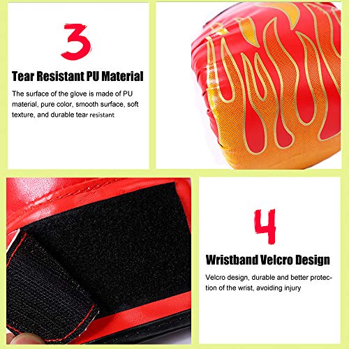 image for Newgam Kids Boxing Gloves, Children Junior Sparring Kickboxing Trainin