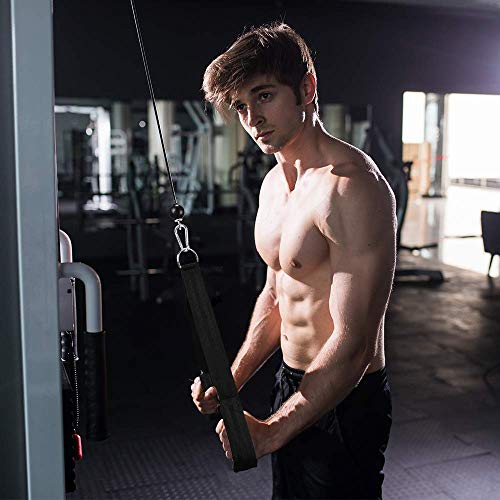 Tricep-Pulley-Cable-Machine-Attachments-Gym-Cable-Pulley-System-Forearm-Wrist-Roller-Trainer-Arm-Strength-Training-Exerciser-for-Lat-Pull-downs-Bicep-curls-Triceps-Extensions-Fitness-Workout