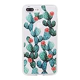 iPhone 8 PLUS / 7 PLUS / 6 PLUS, Sonix AGAVE (cactus) Clear Coat Cell Phone Case -Drop Test Certified -Retail Packaging -Sonix Clear Case Series for Apple (5.5