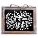 RHF Chalkboard Sign, Hanging Chalk Boards Signs, Chalk Board Easel,Rustic Wedding Chalkboards,Decorative Small Chalkboard,Set of 3