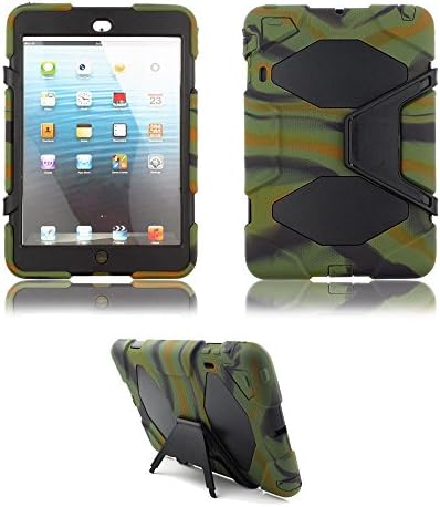 Military Heavy Duty Anti Shock Case Cover With Stand for Apple iPad 2 3 4 Air 5 (iPad Air, Camouflage)